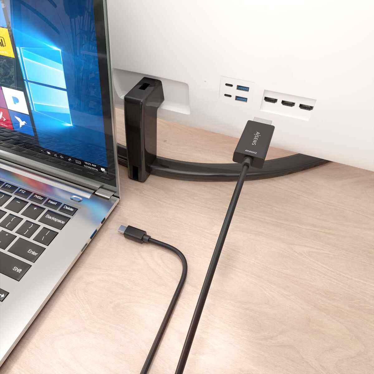 Adaptateur Mini Display Port vers HDMI Aisens A125-0886 Noir 1 m