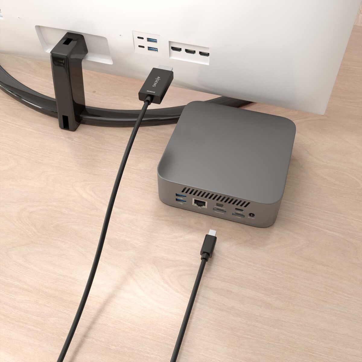 Adaptateur Mini Display Port vers HDMI Aisens A125-0886 Noir 1 m