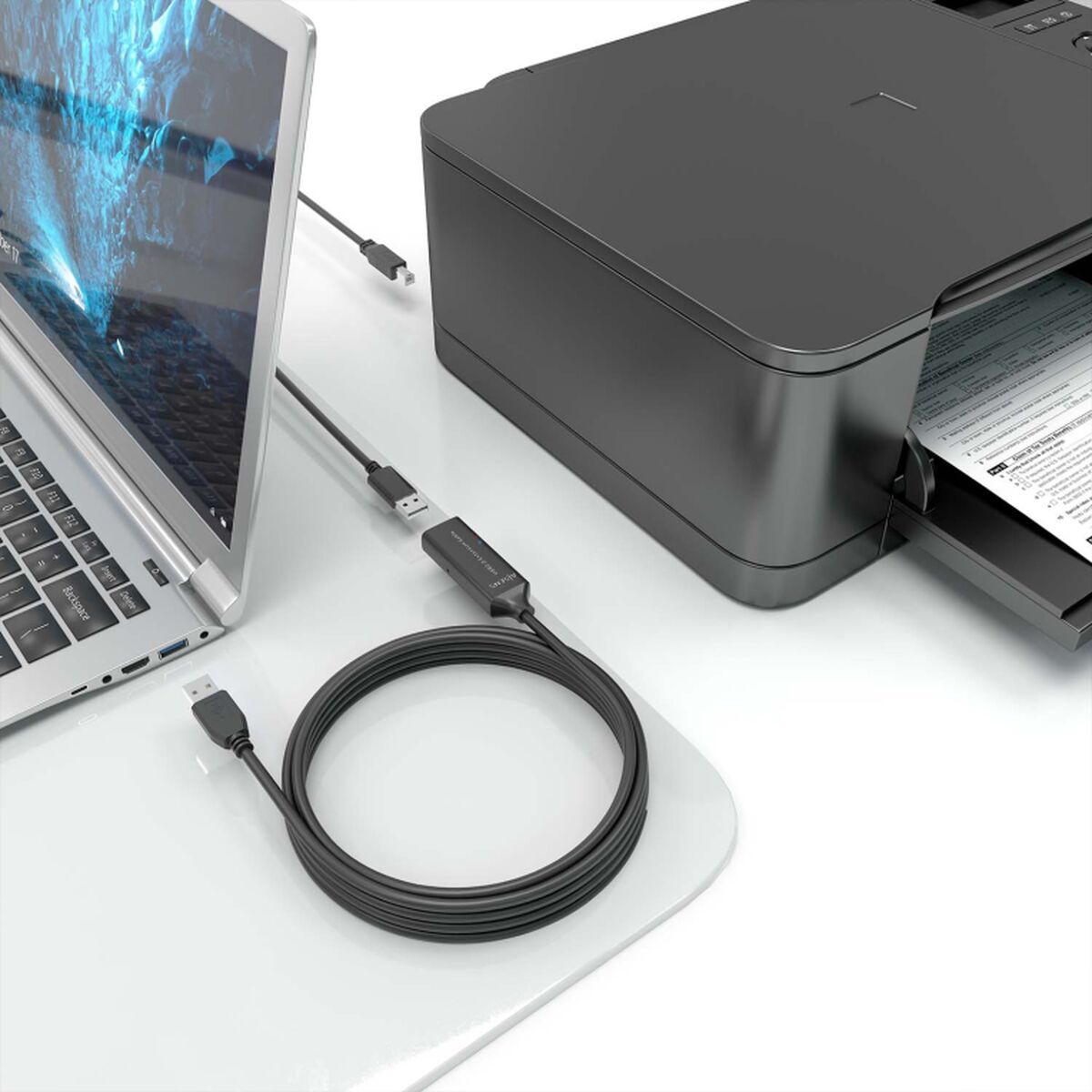 Câble USB Aisens A101-0914 Noir