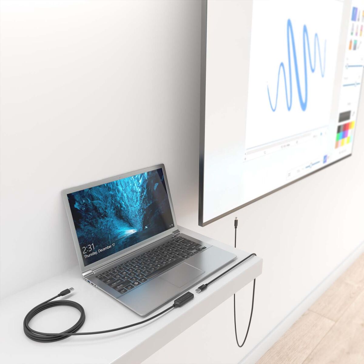 Câble USB Aisens A101-0914 Noir