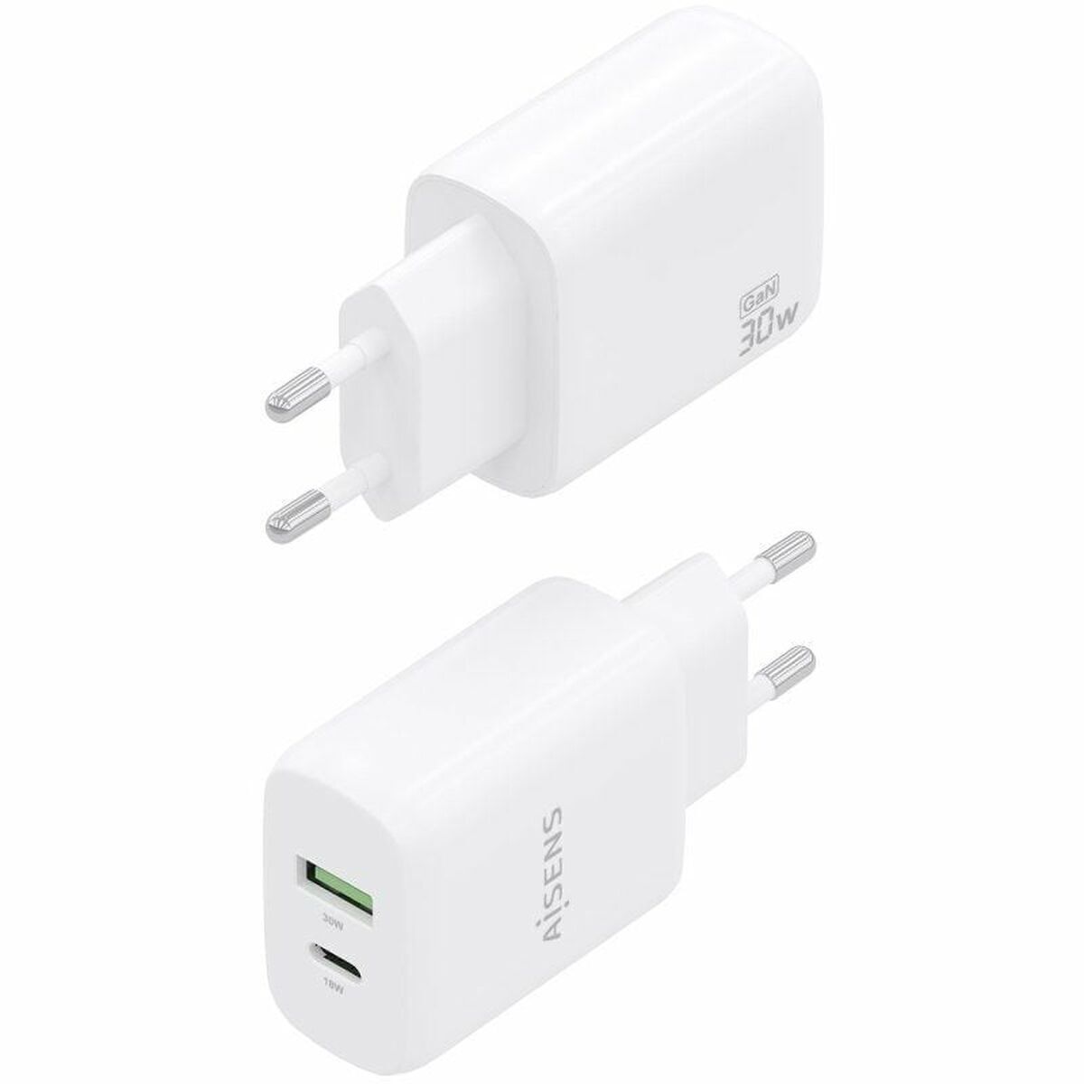 Chargeur mural Aisens A110-0923 Blanc 33 W 50 W