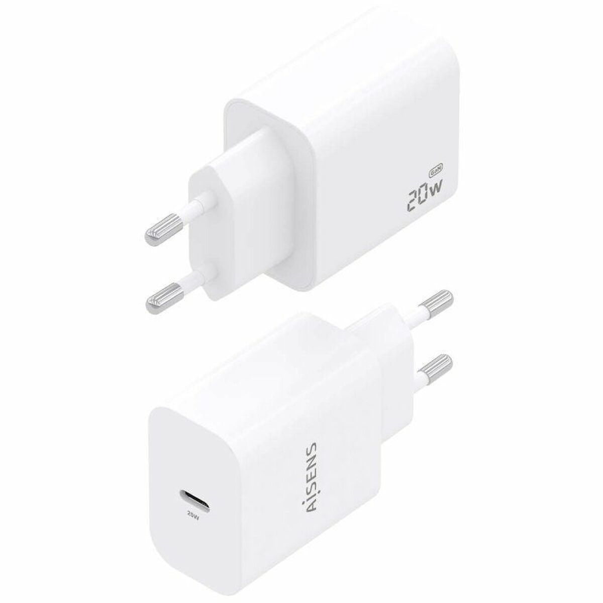Chargeur mural Aisens A110-0938 Blanc 20 W