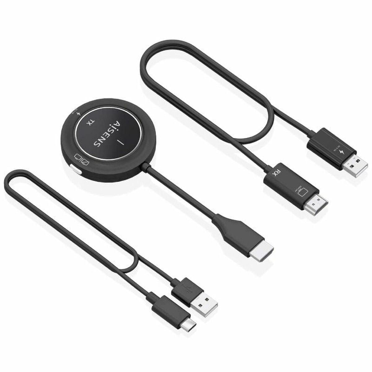 Câble HDMI Aisens ASWL-H2K30M002-BK Noir