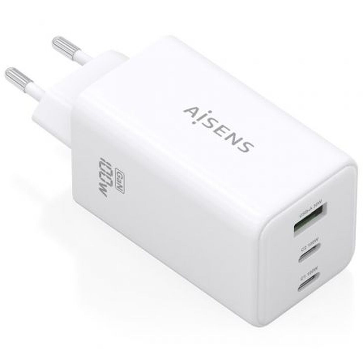 Chargeur sans fil Aisens ASCH-100W3P051-W Blanc 100 W