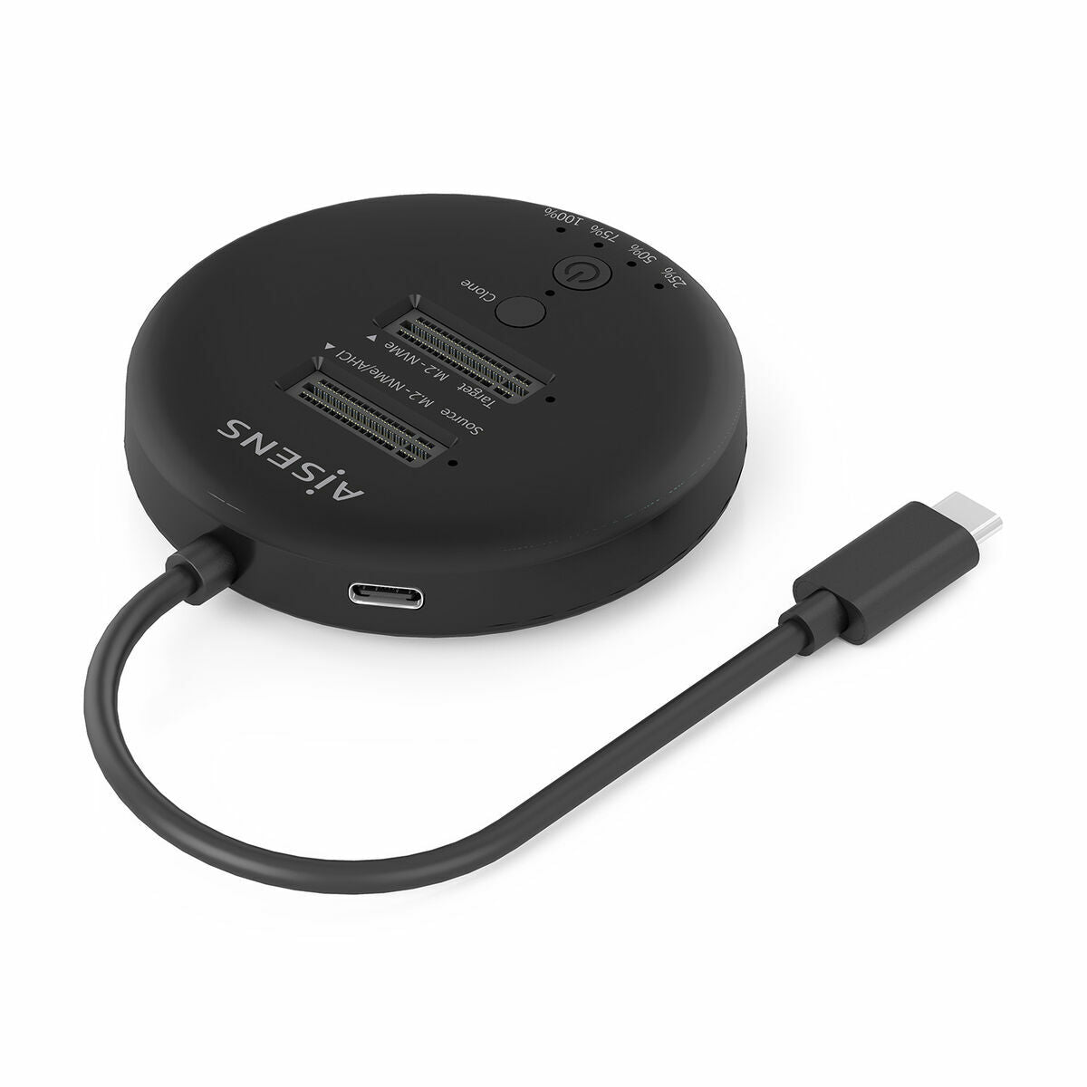 Base de charge Aisens ASDS-2M2N05-BK Noir