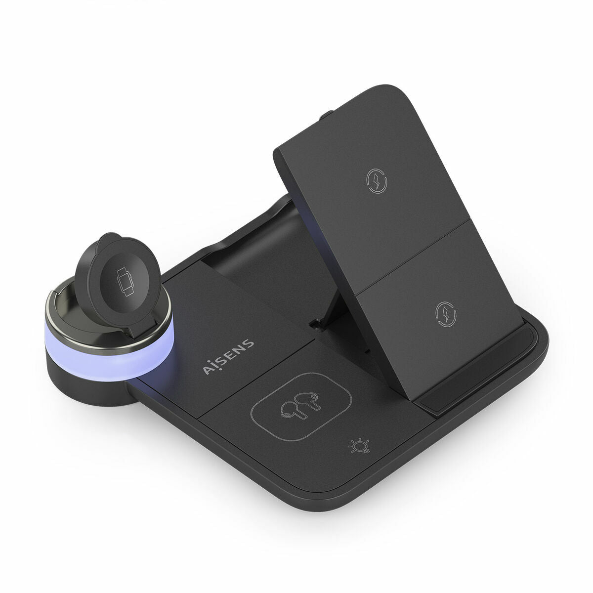 Chargeur sans fil Aisens ASCH-15W4WC062-BK Noir 15 W 50 W