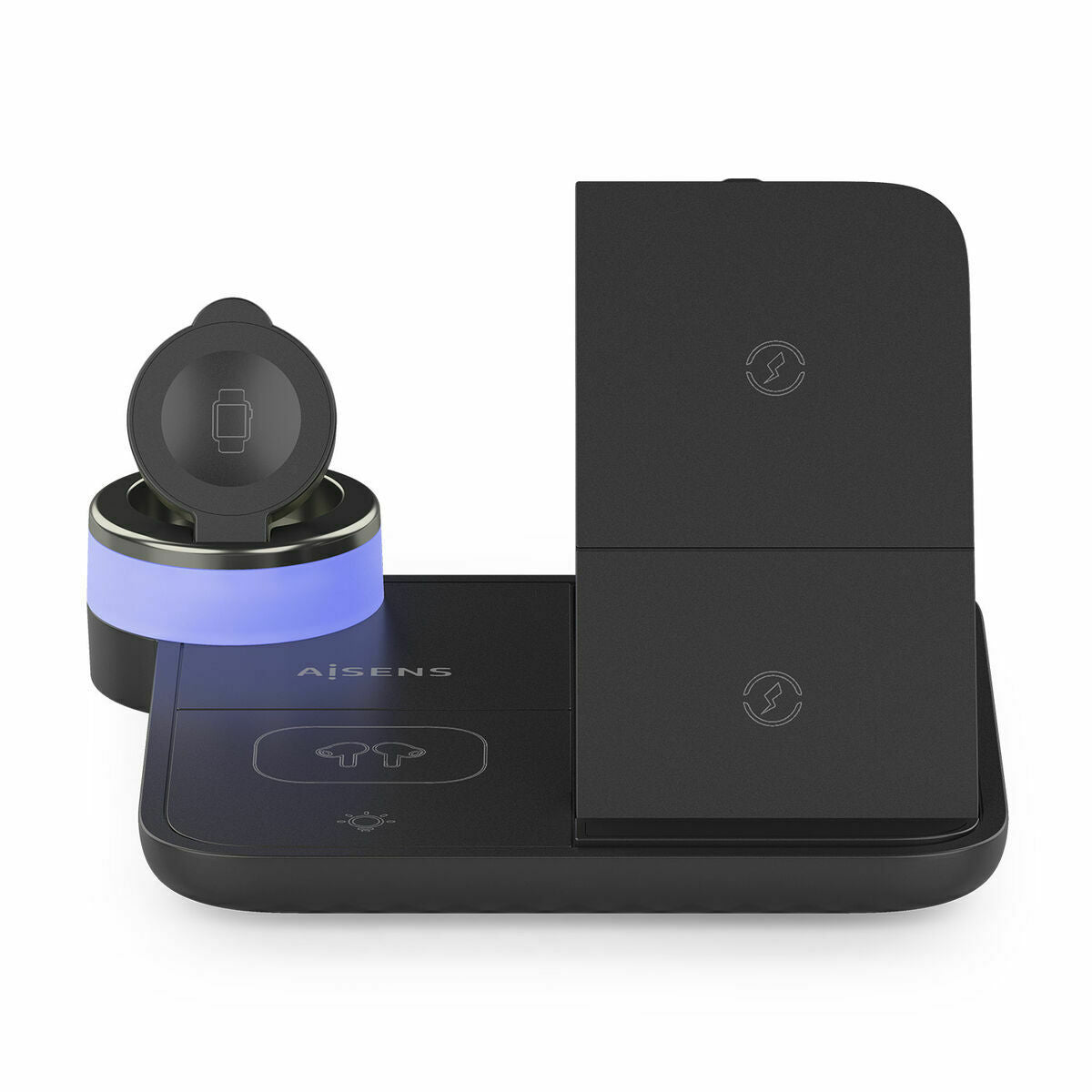 Chargeur sans fil Aisens ASCH-15W4WC062-BK Noir 15 W 50 W