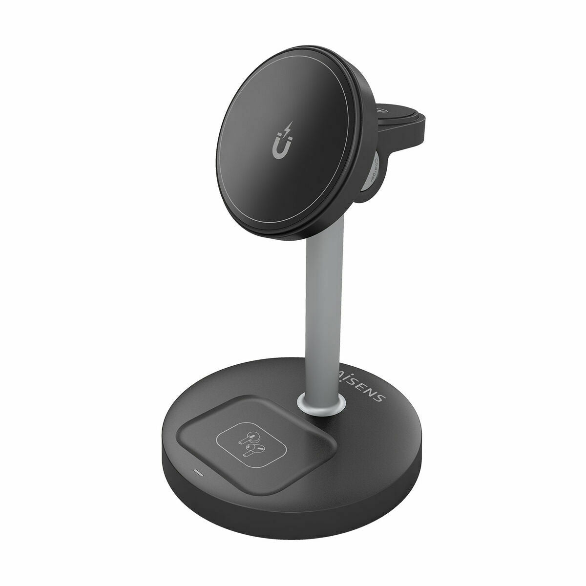 Chargeur sans fil Aisens ASCH-15W3WC066-BK Noir 15 W 50 W