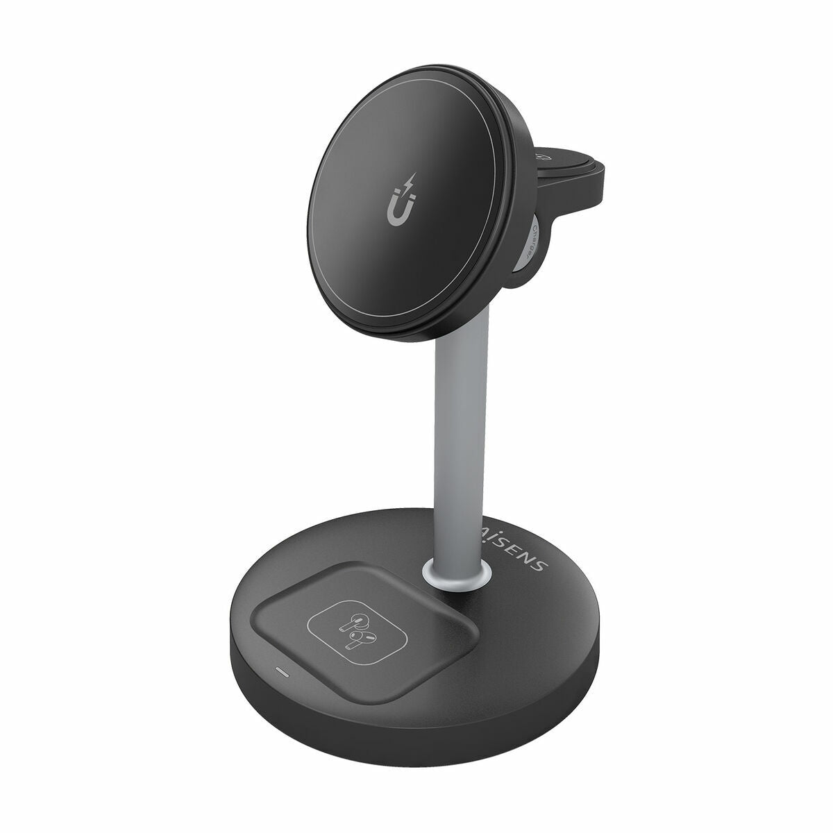 Chargeur sans fil Aisens ASCH-15W3WC066-BK Noir 15 W 50 W