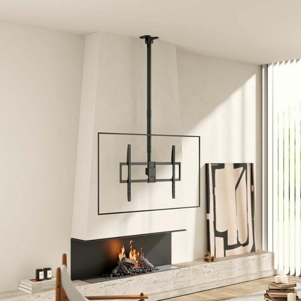 Support de TV Aisens CT100TSLE-393 100" 80 kg