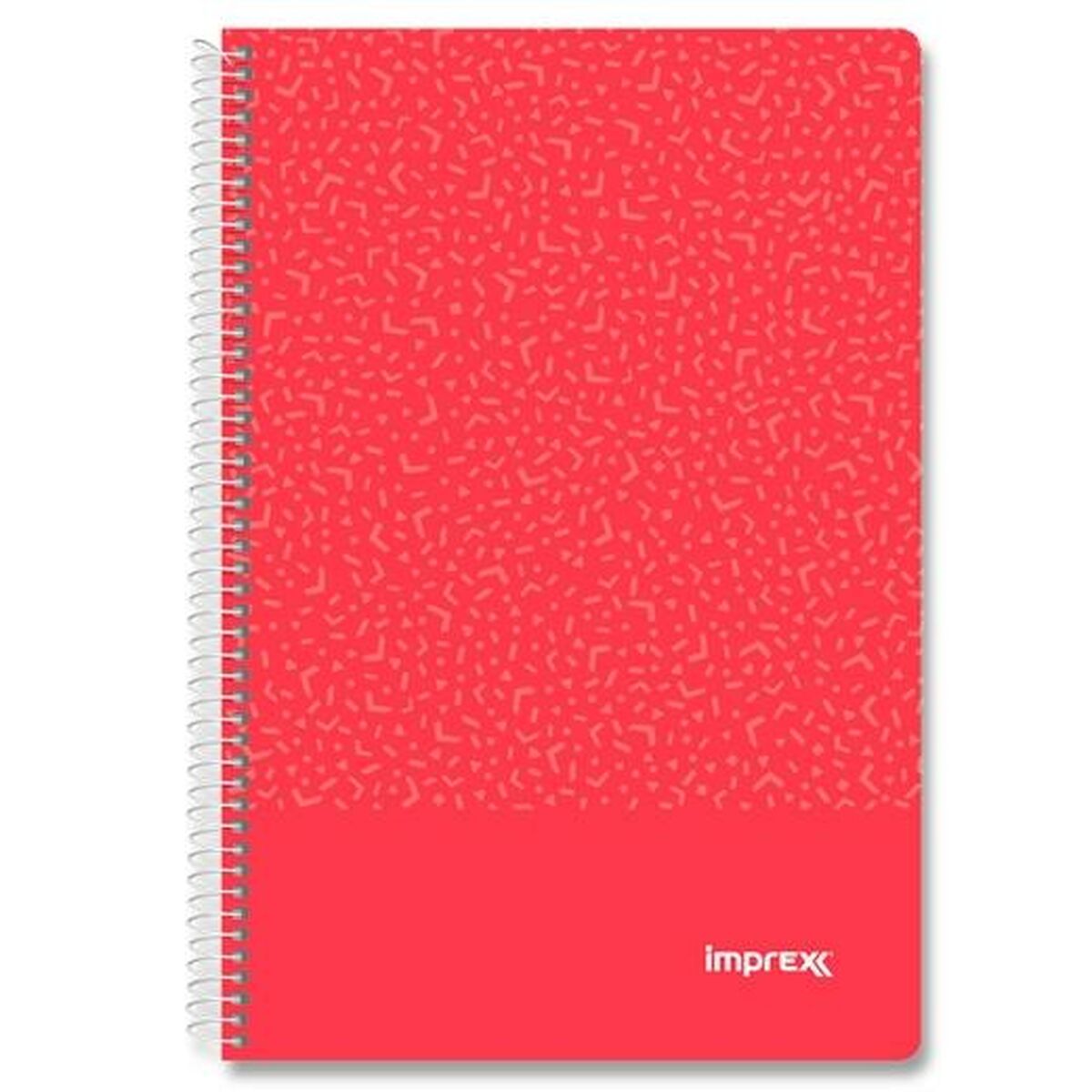 Cahier Imprex Rouge Feuille 80 Volets (4 Unités)