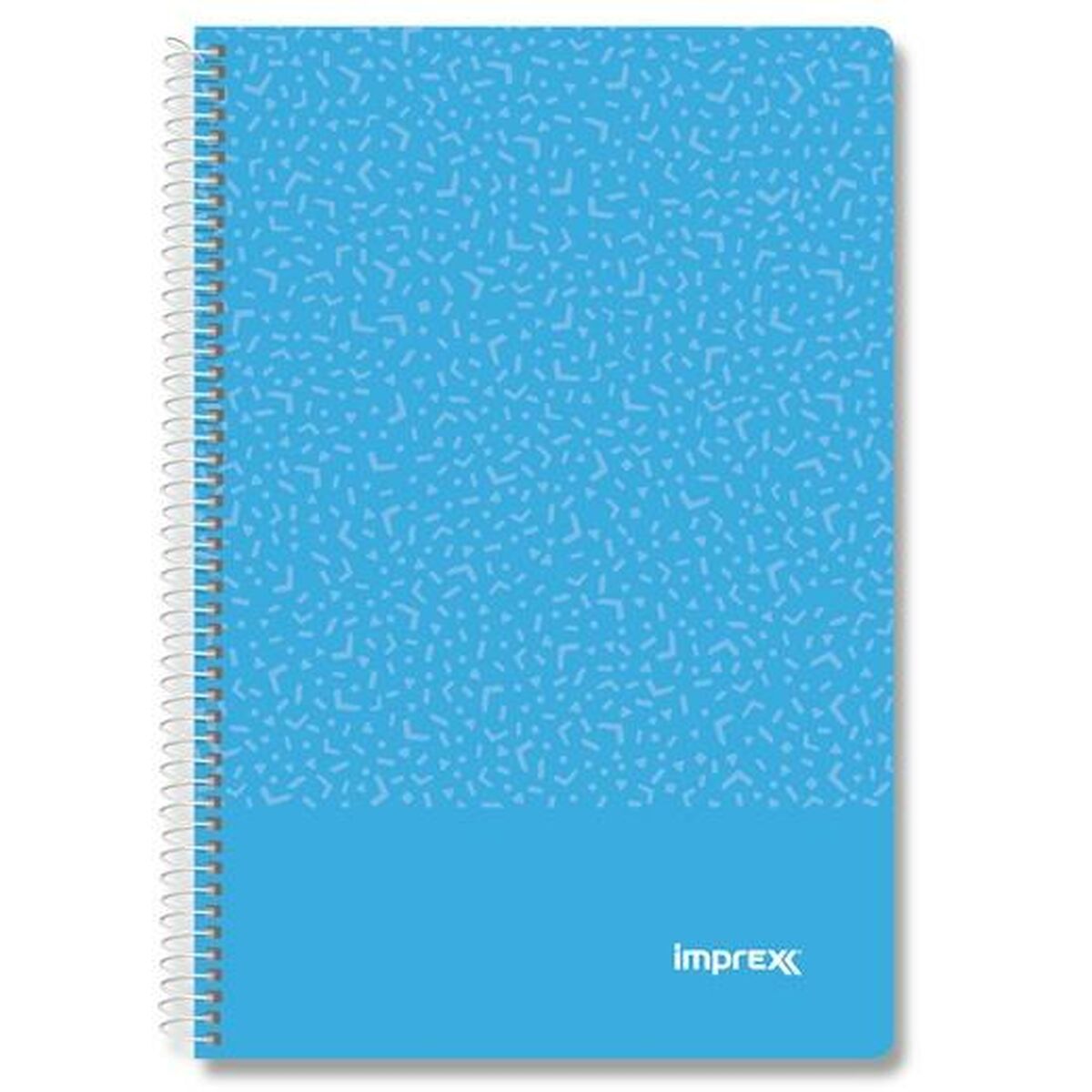Cahier Imprex Bleu Feuille 80 Volets (4 Unités)