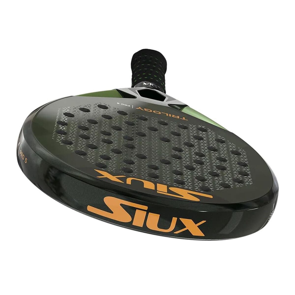 Raquette de Padel Siux Trilogy Pro 5 2025 Noir Vert Carbone EVA