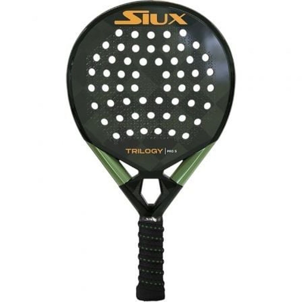Raquette de Padel Siux Trilogy Pro 5 2025 Noir Vert Carbone EVA