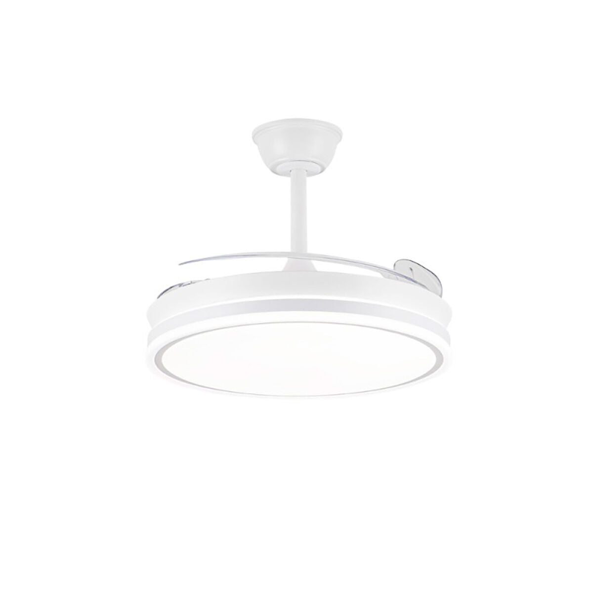 Ventilateur de Plafond CristalRecord EVO RETRAC Transparent 72 W