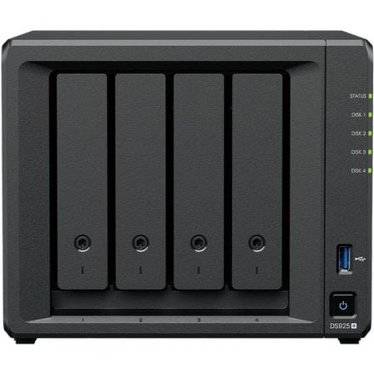 Stockage en Réseau NAS Synology DS925+/8G Noir Intel Celeron