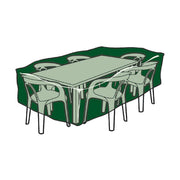 Étui de protection Altadex Meubles de jardin Vert Polyester Plastique 205 x 325 x 90 cm
