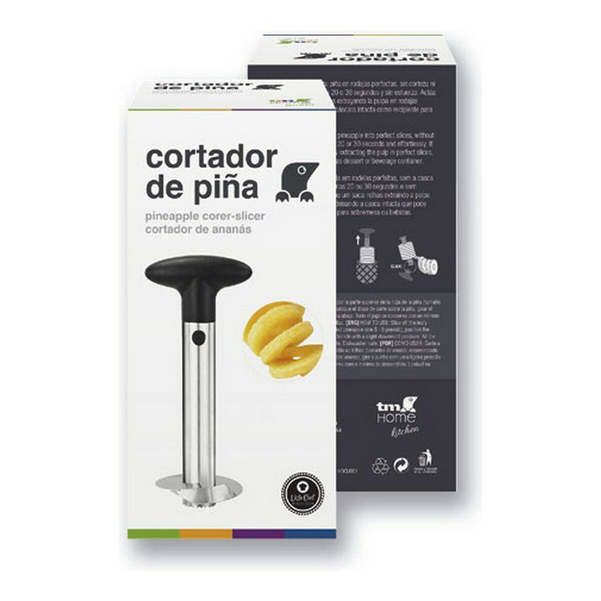 Coupe-ananas TM Home Acier inoxydable Ananas
