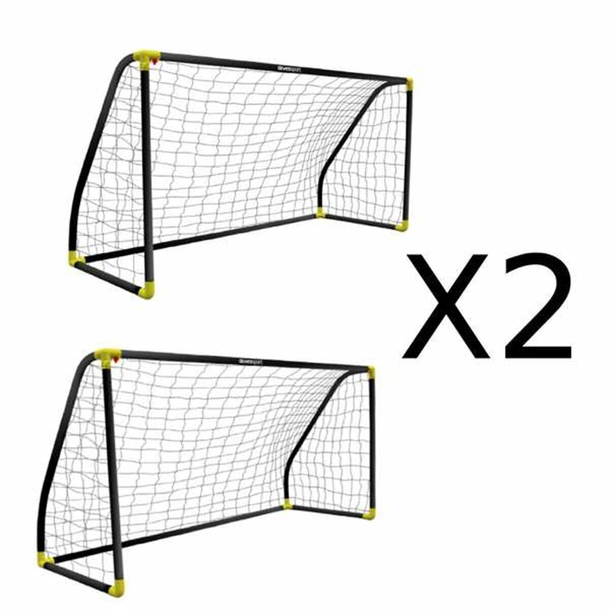 Jeu de 2 cages de football Ociotrends 180 x 91 x 120 cm