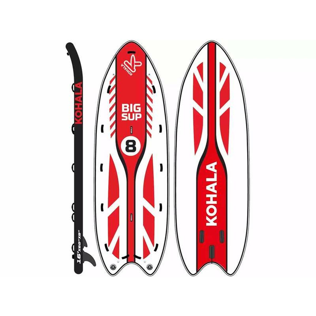 planche de surf 480 x 155 x 20 cm