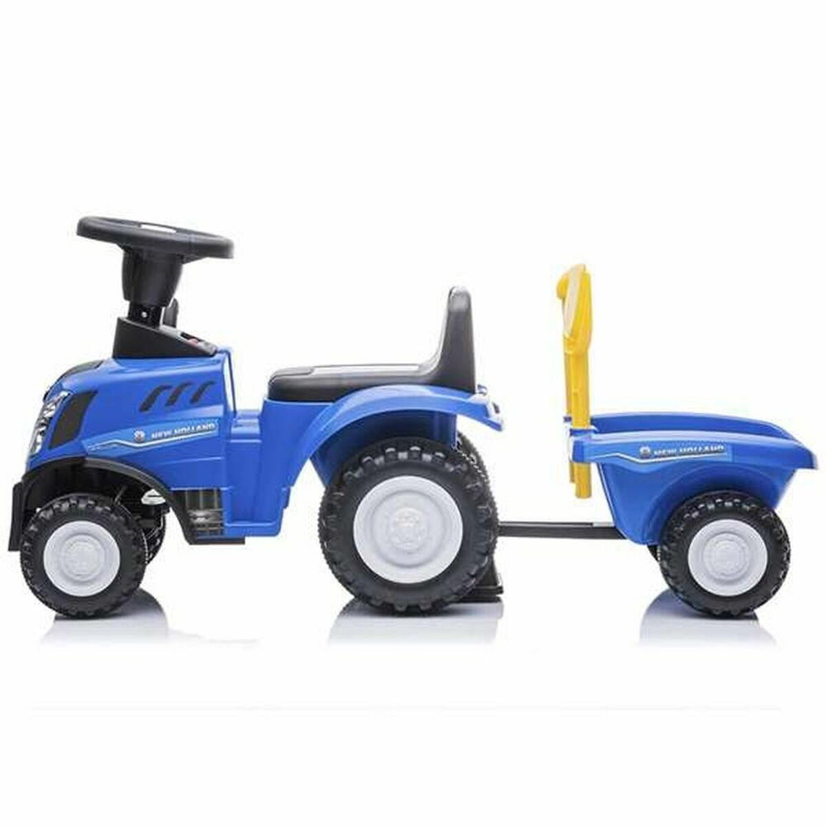 Tracteur à pédale New Holland Ride ON Bleu 91 x 44 x 29 cm