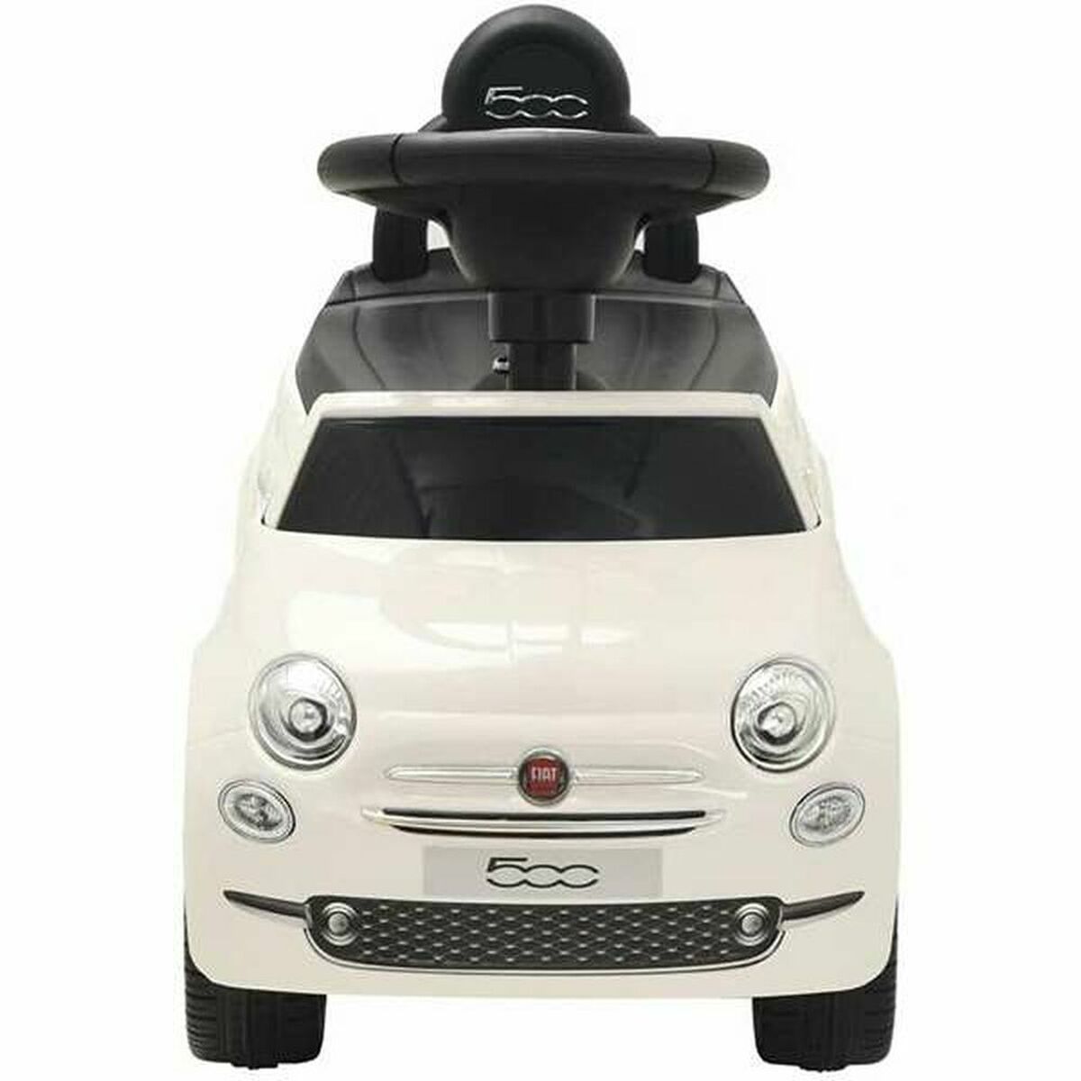 Tricycle RIDE ON CAR FIAT 500 WHITE Blanc
