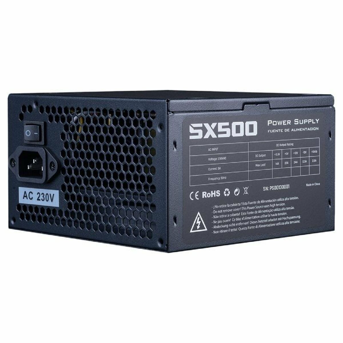 Bloc d’Alimentation Hiditec PSU010027 ATX 500 W