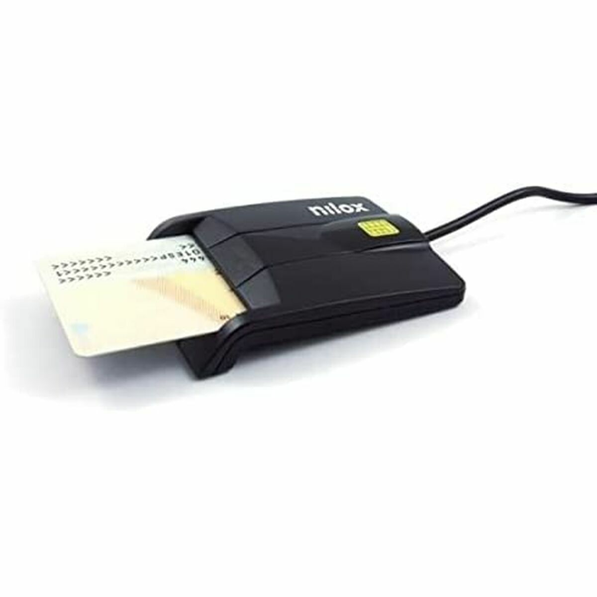 Lecteur de Cartes Nilox NXLD001 Noir CNI (Carte d'identité)