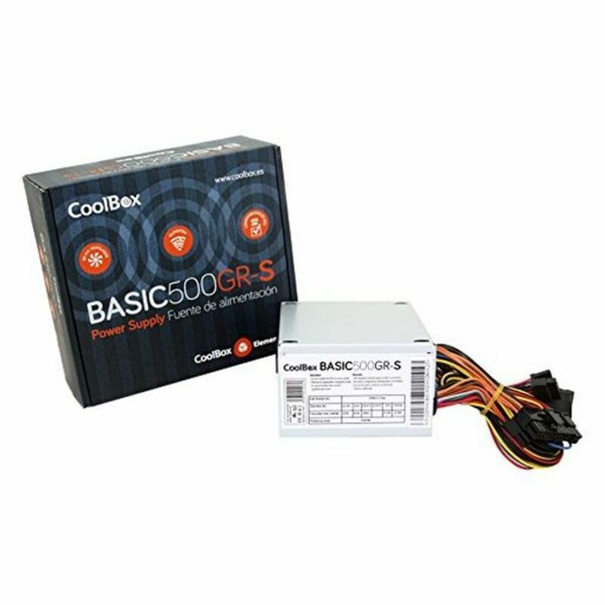 Bloc d’Alimentation CoolBox FALCOO500SGR 500W