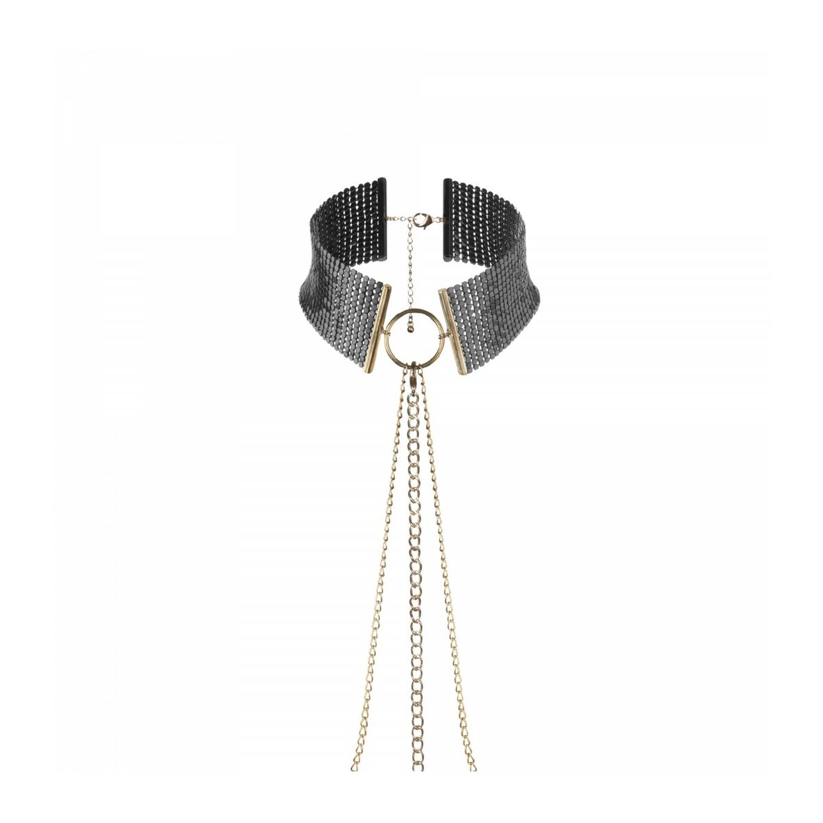 Desir Collier Métallique Noir Bijoux Indiscrets 144