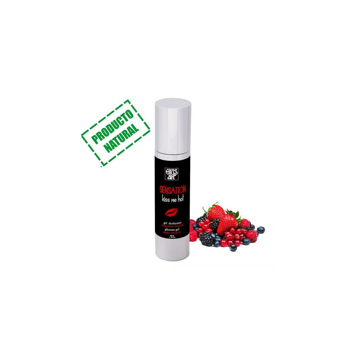 Jeu Érotique Eros-Art Rouge 50 ml Fruits rouges