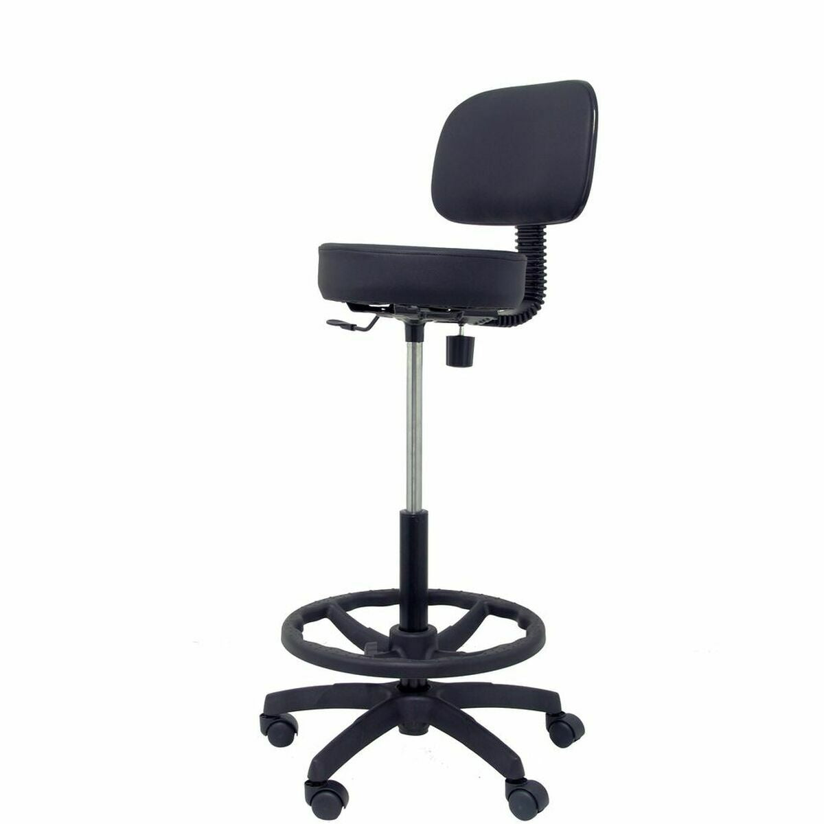 Tabouret Llanos Piqueras y Crespo T01CLSPNE Noir Métal