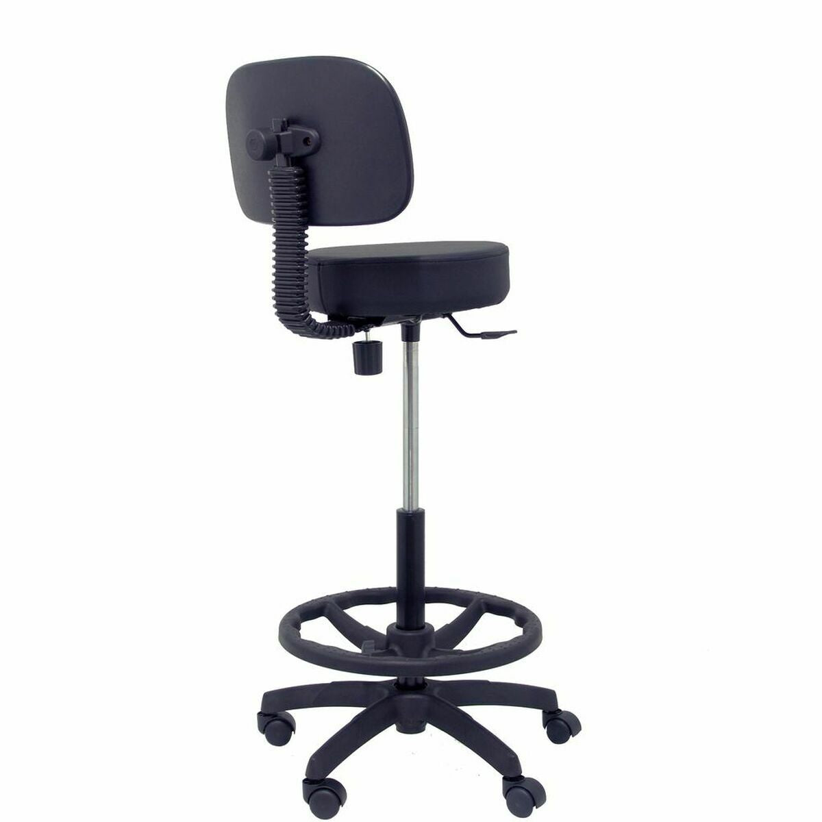 Tabouret Llanos Piqueras y Crespo T01CLSPNE Noir Métal