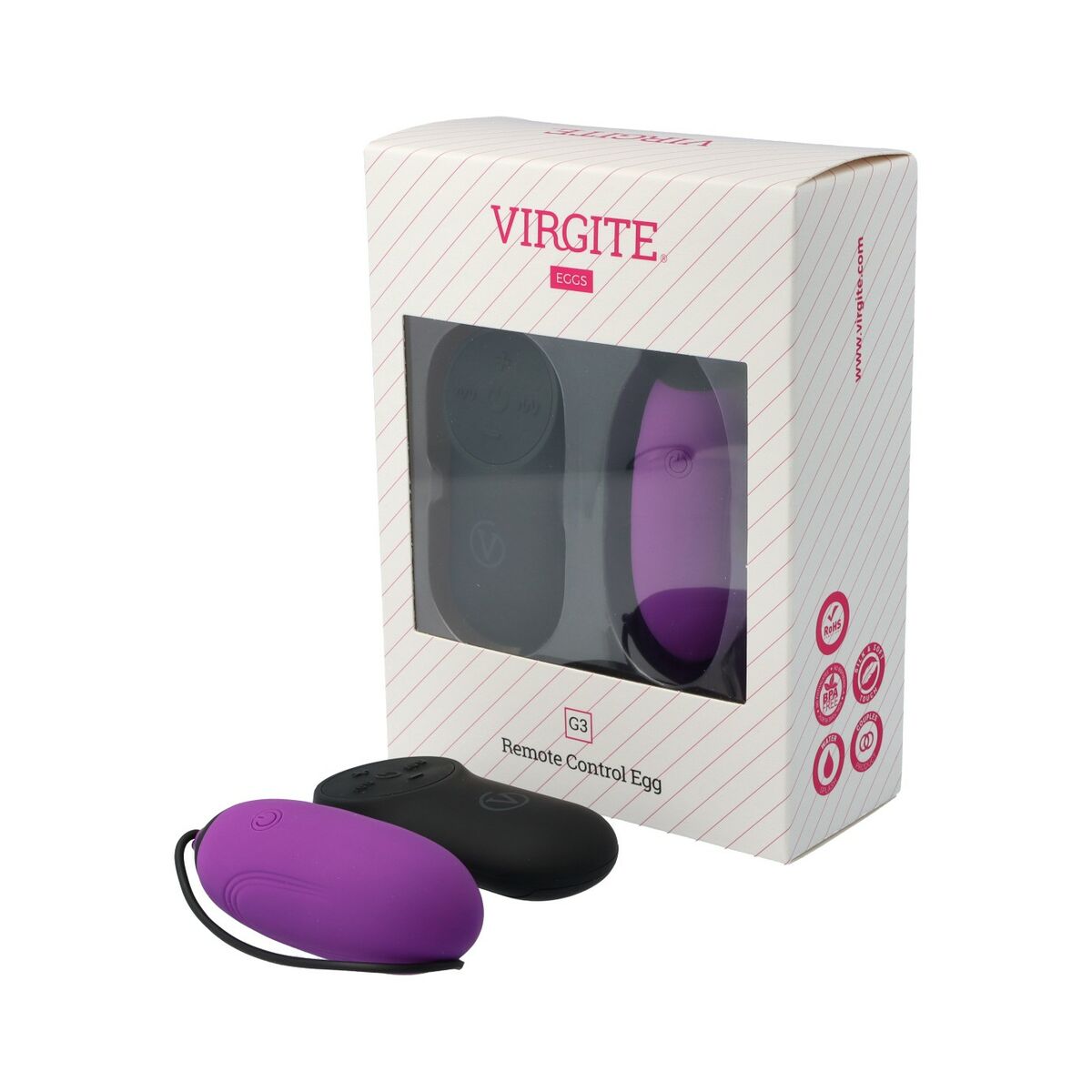 Œufs vibromasseur Virgite Violet