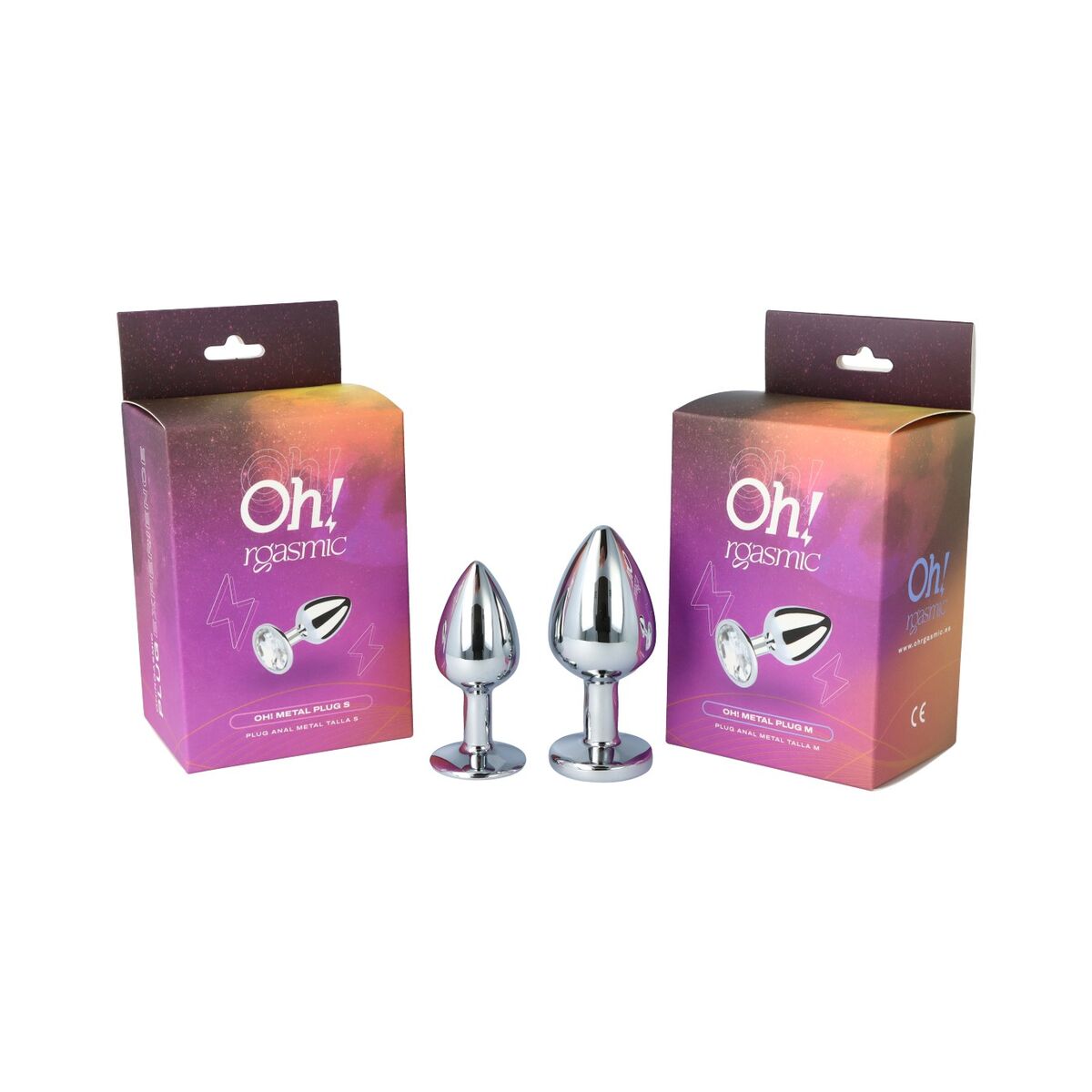 Plug Anal Oh!rgasmic Argenté