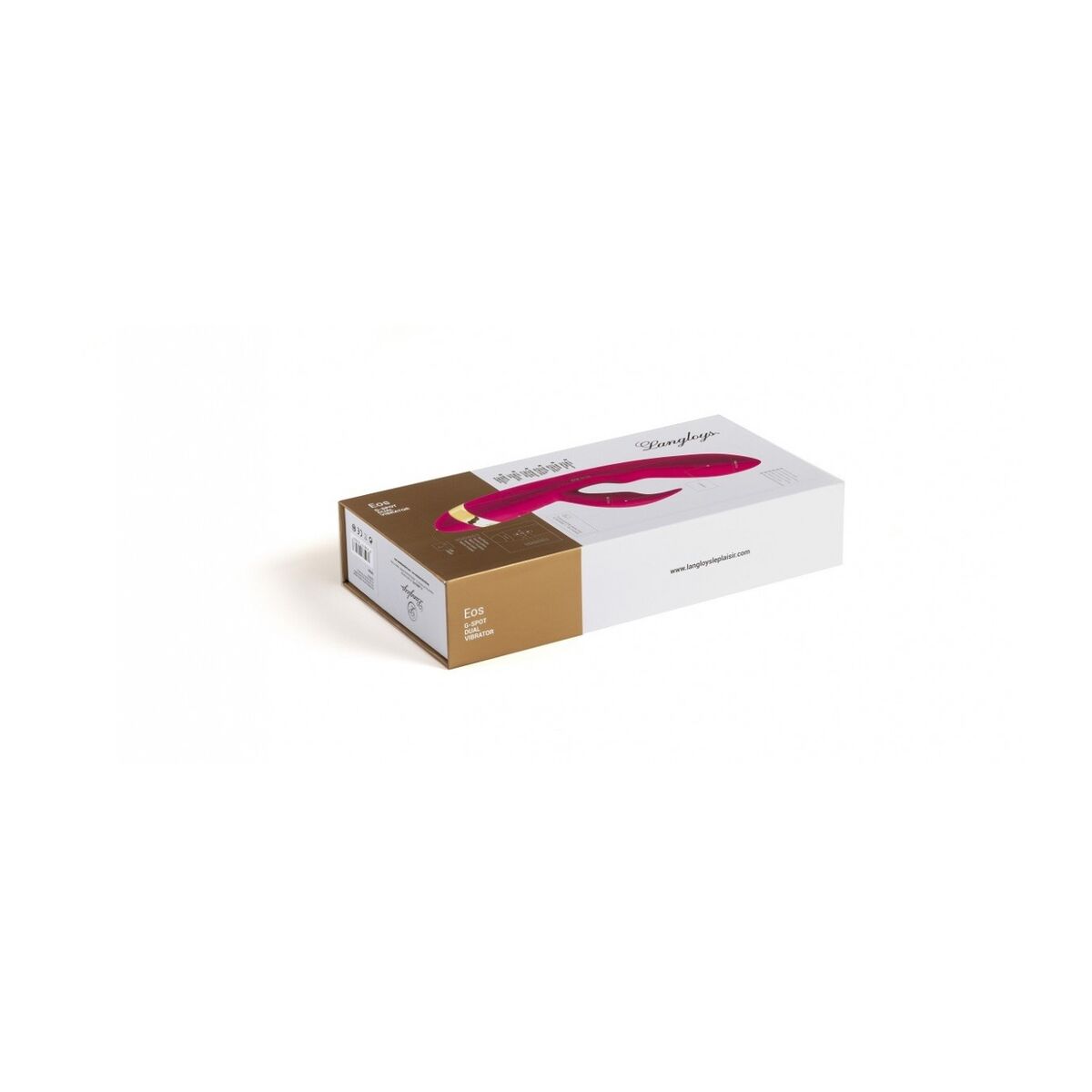 Vibrateur G-Spot Langloys Rose 23,1 x 4 cm