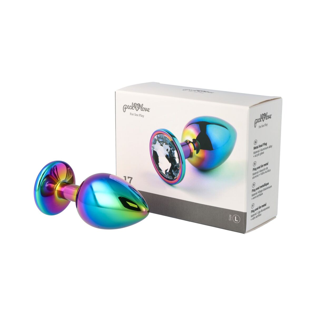 Plug Anal Pick&Love Nº 17 Multicouleur