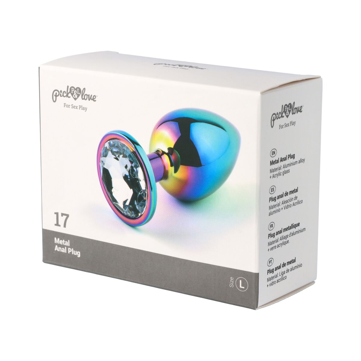 Plug Anal Pick&Love Nº 17 Multicouleur