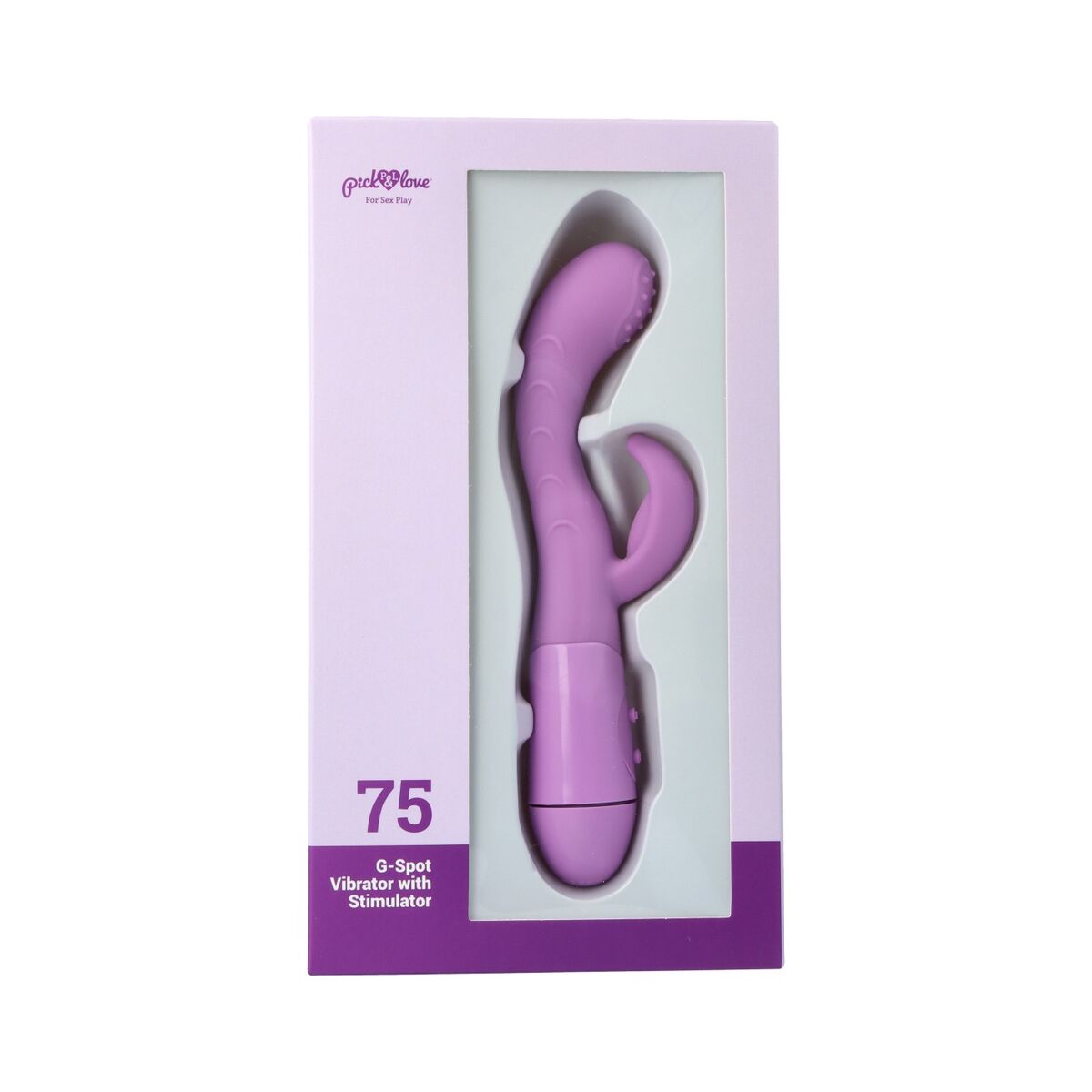 Vibromasseur Pick&Love Nº 75 Violet