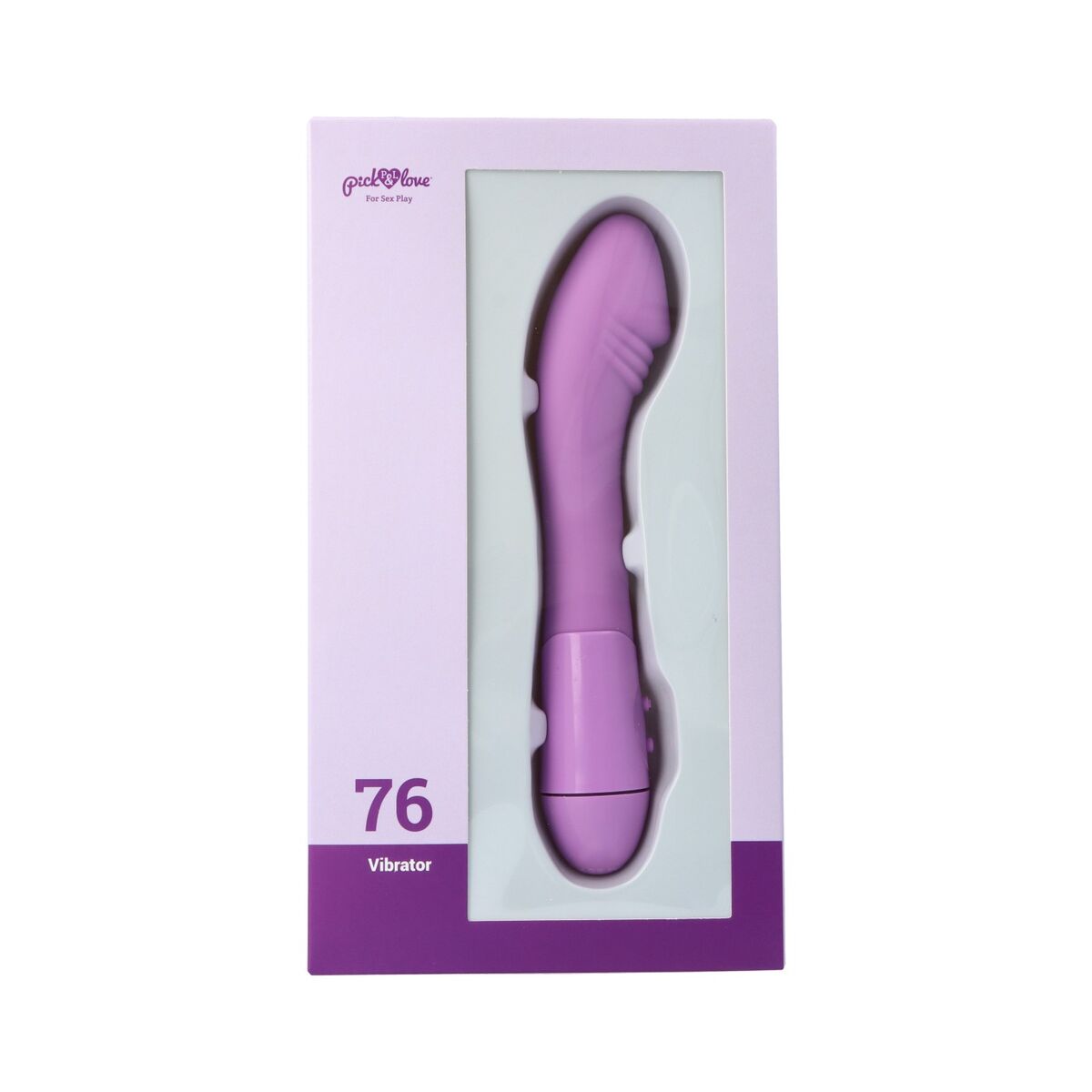Vibromasseur Pick&Love Nº 76 Violet