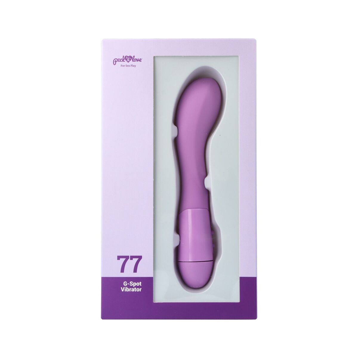 Vibromasseur Pick&Love Nº 77 Violet
