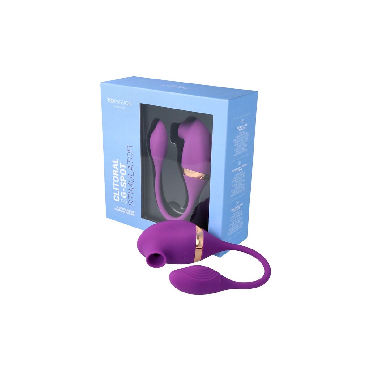 Vibration de Stimulation Double Pick&Love Violet