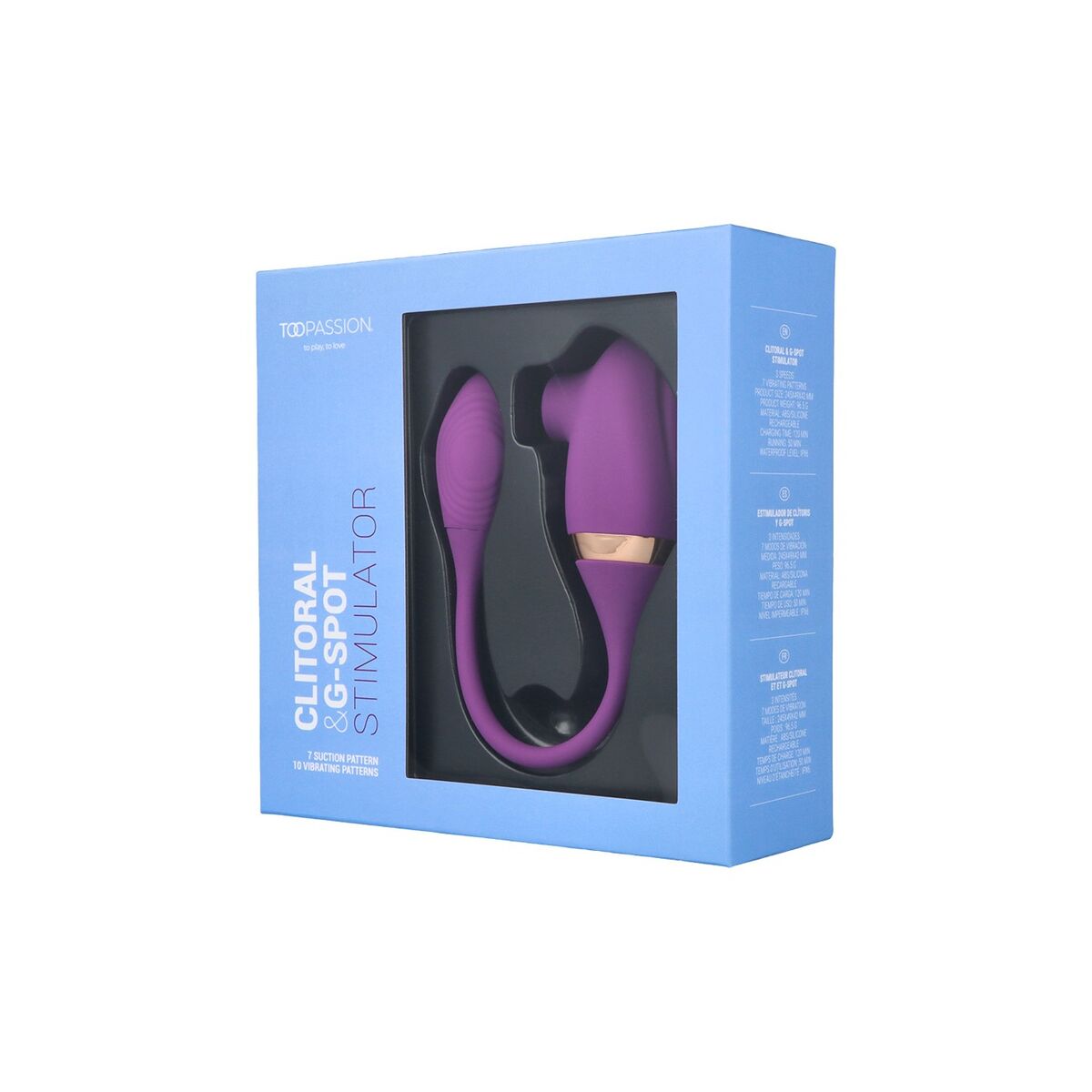 Vibration de Stimulation Double Pick&Love Violet