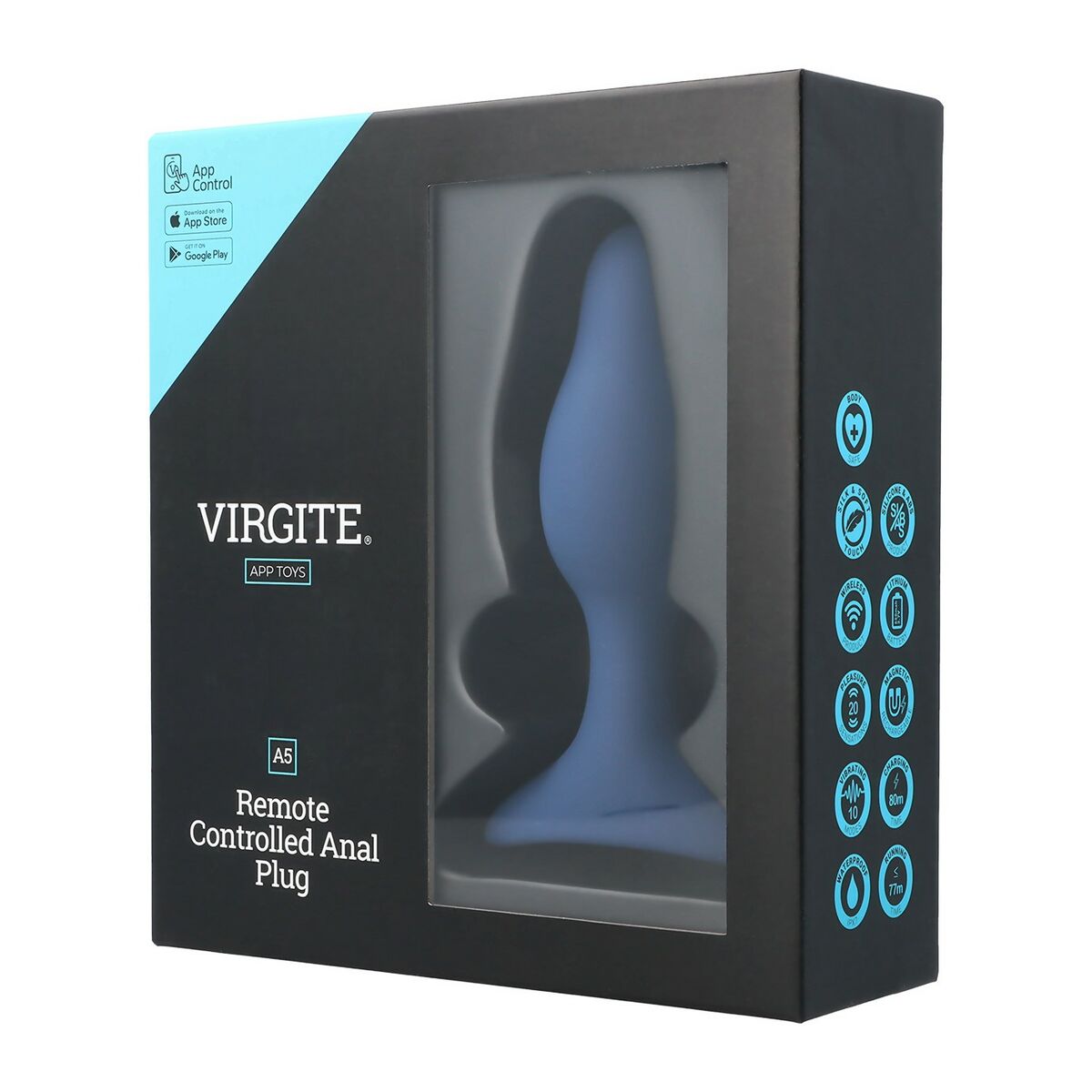 Plug Anal Virgite (12 cm)