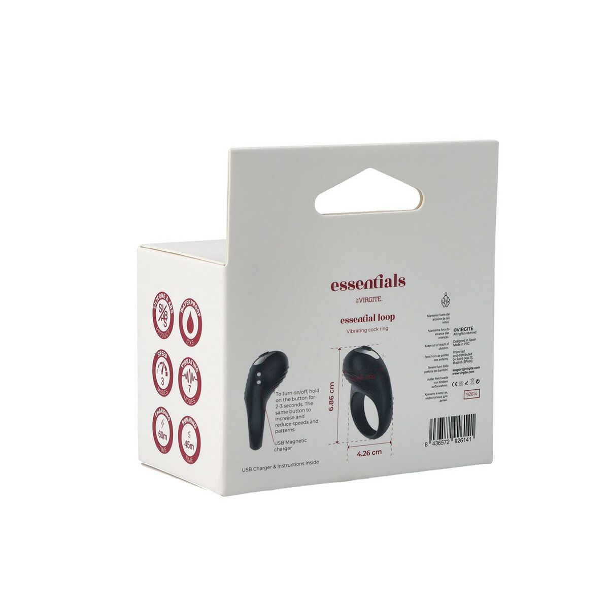 Anneau Pénis Virgite (Taille unique)