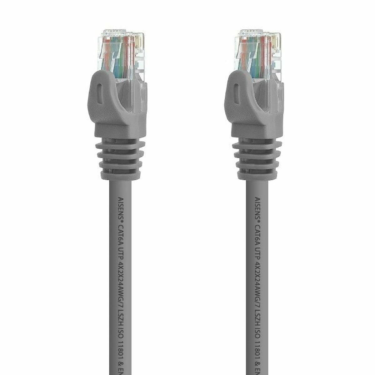 Câble RJ45 Catégorie 6 UTP Rigide Aisens A145-0329 Gris 5 m
