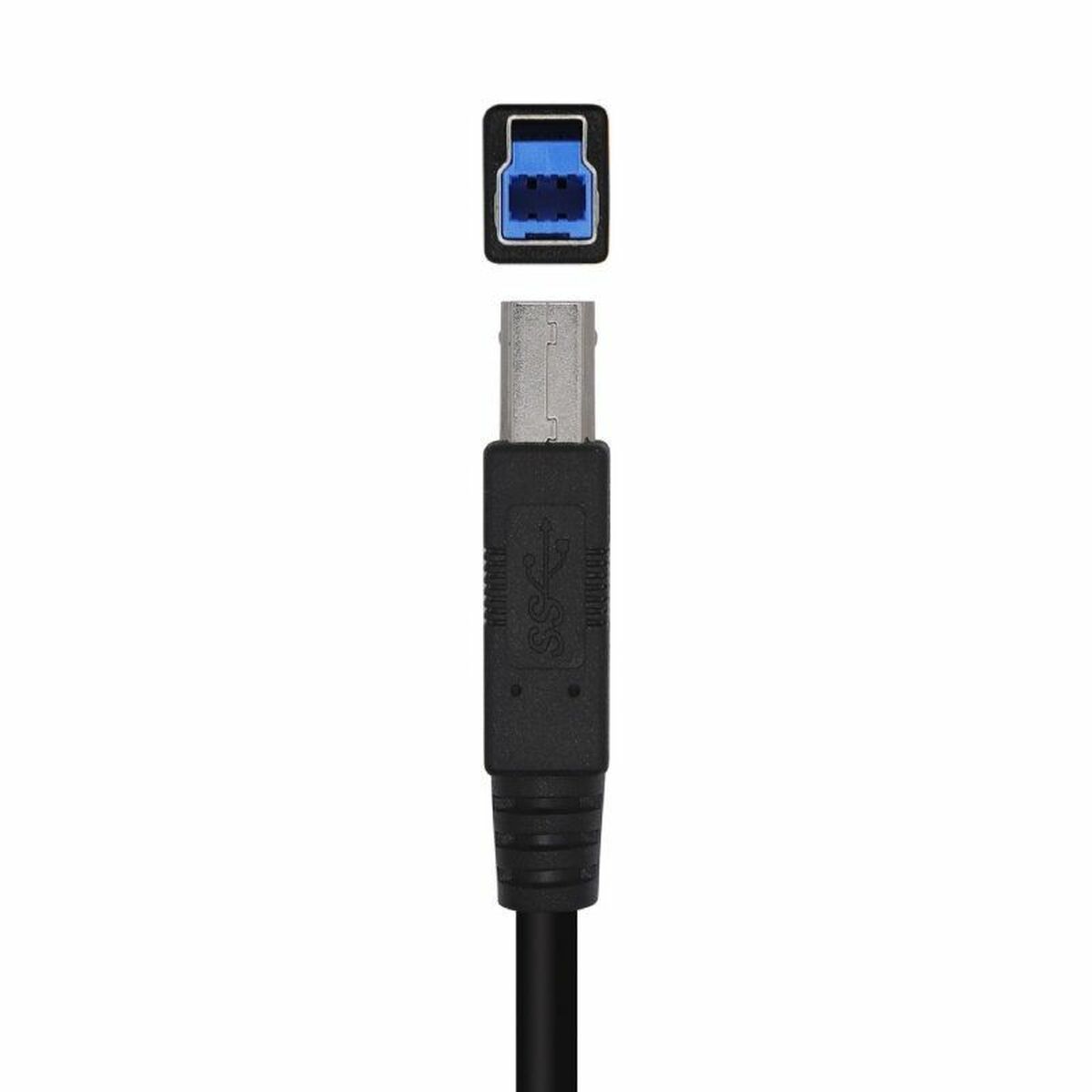 Câble USB Aisens A105-0445 Noir 3 m (1 Unité)