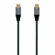 Câble USB-C Aisens A107-0628 1 m Gris (1 Unité)
