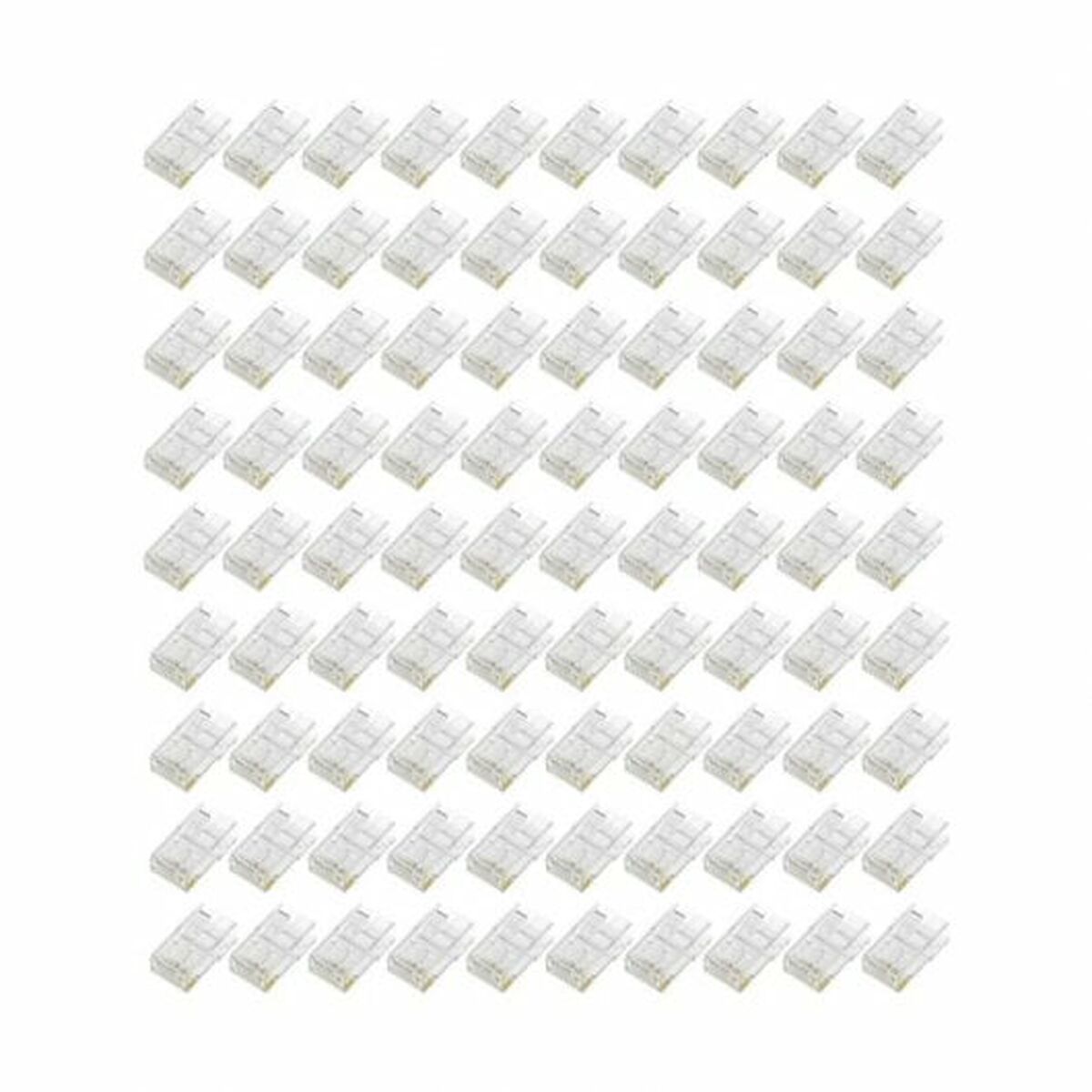 Connecteur RJ45 Catégorie 6 UTP Aisens A139-0657 Transparent