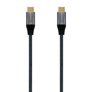 Câble USB C Aisens A107-0672 1,5 m Gris